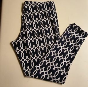 Crown & Ivy leggings. Navy blue. Xl